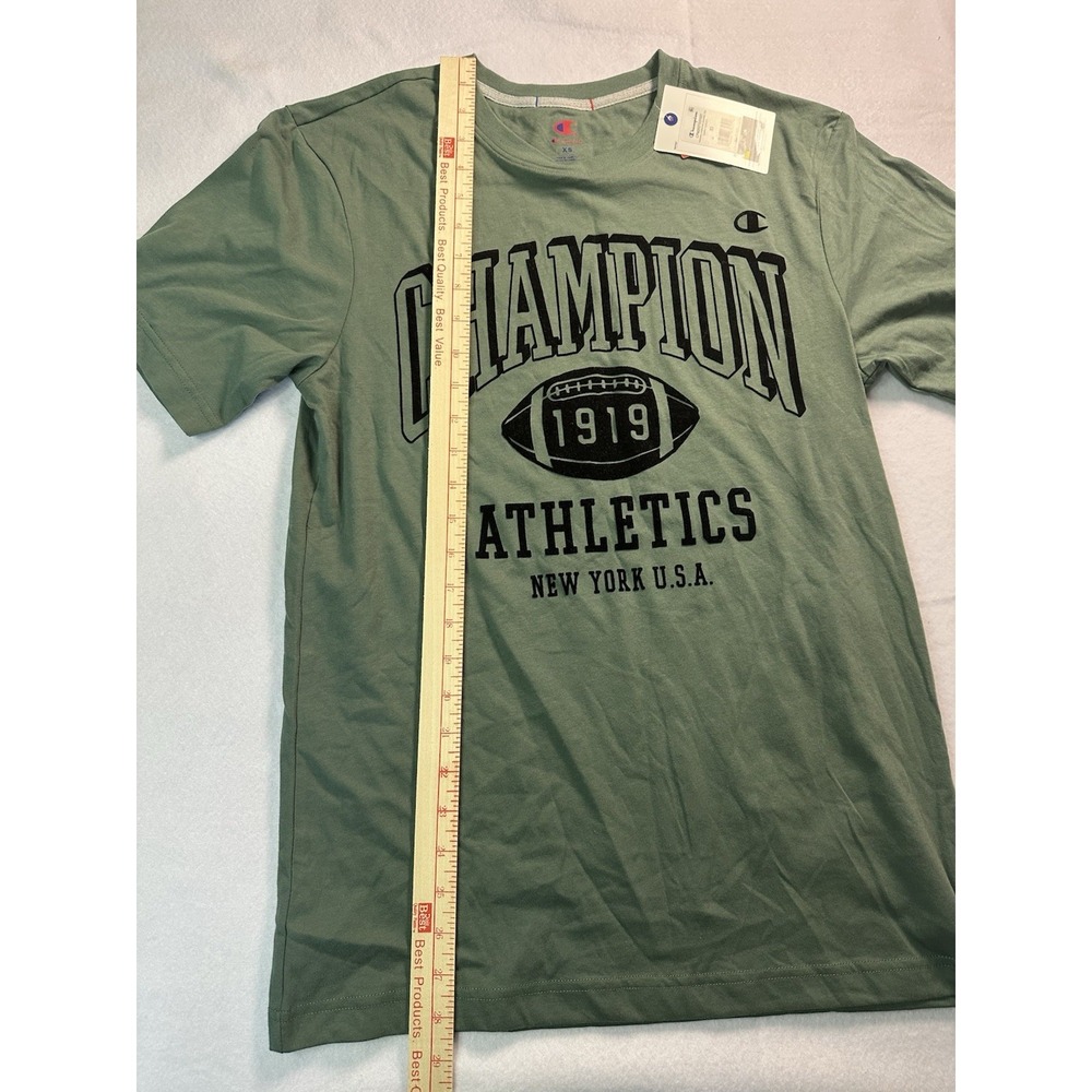 Champion T-Shirt,‎ Extra Small Green 1919 Logo - Picture 5 of 6